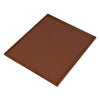2 PCS Non-stick Cake Pad Swiss Roll Pad Baking Tools For Cakes Silicone Mat(Brown)