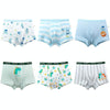 6pcs/set Children High Elastic Cartoon Printed Cotton Boxer Briefs, Size: L(T-5515 Boys)