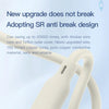 TOTU CB-6-L 15W USB to 8 Pin Silicone Data Cable, Length: 1m(Beige)