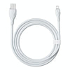 Baseus Pudding Series 20W Type-C to 8 Pin Fast Charging Data Cable, Length:2m(White)