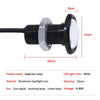 10 PCS 23mm 1.5W DC9-80V Motorcycle Eagle Eye Light Single Lens(Red Light)