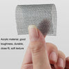 5cm x 2m Door Curtain Mosquito Net Screen Window Anti-mosquito Repair Subsidy(Black)