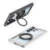 For Samsung Galaxy S24 Ultra 5G GKK Space Series Rotate MagSafe Shockproof Full Coverage Phone Case(Transparent)