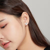 S925 Sterling Silver Little Bee Women Earrings