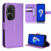For ASUS Zenfone 9 Diamond Texture Leather Phone Case(Purple)