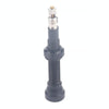 A5701 2 PCS 40mm Black French Tubeless Valve Core with Black Disassembly Tool for Road Bike