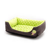 Cosy Cartoon Pet Bed - Green, Large (68x55x16cm)