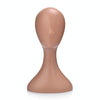 Female Plastic Mannequin Manikin Head Model Foam Wig Hair Glasses Display Stand(Natural)