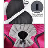 Dog Carrier Backpack, Front Facing, Breathable, L (Black)
