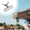 2pcs RV Tent 304 Stainless Steel Slide Rail Track Ring Screw Nut