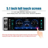 A2905 5.1 inch IPS Capacitive Screen Single Butt Carplay Player, Style: Standard+12 Light Camera