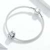 S925 Sterling Silver Knitting Wool Ball Beads DIY Bracelet Necklace Accessories