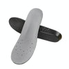 Shock Absorption Thickening Slow Rebound Soft and Comfortable Wicking Insole, Size:M(Black Background Suede Gray)