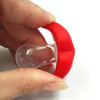 3 PCS Newborn Pacifier Red Lips Dummy Pacifiers Funny Silicone Baby Nipples Teether Soothers Pacifier(Pink)