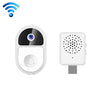 Smart Wireless Video Doorbell, 2-Way Audio, Night Vision, White