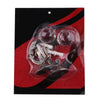 Retro Water Wafer Head Barb Curtain Decorative Wall Hook(Purplish Red)