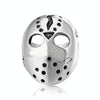 Europe and America Style Punk Gothic Rock Mask Skull Men Titanium Steel Ring, US Size: 13, Diameter: 22.3mm, Perimeter: 70mm