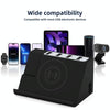 PD 20W +QC 3.0 Wireless Charging+6 Ports Multi-function Charger(EU Plug)