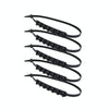 5pcs/Set Motorcycle Electric Two-Wheeler Non-Damaging Anti-Skid Chain Ties(Black)
