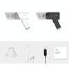 Portable Handheld USB Charging Car Vacuum Cleaner, Color: Wired White