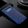 For Galaxy S10e Magnetic Shockproof PC + TPU + PU Leather Protective Case(Blue)