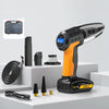 SUITU ST-6637  Wireless+Toolbox 5 In 1 60W  Double Motor Car Vacuum Cleaner With Blowing Air Pump Pressure Measuring Lighting Function