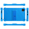 For TCL Tab 8 Gen 2 Shockproof Silicone Tablet Protective Case With Holder(Black)