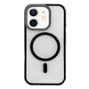 For iPhone 12 Frosted MagSafe PC Phone Case(Black)