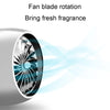 Car Fragrance Super Engine Car Air Conditioning Aroma Diffuser Outlet Ornament, Model: Gray Titanium Blue Light
