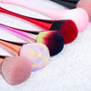 Nail Dust Cleaning Brush Nail Glitter Remover UV Gel Powder Removal Acrylic Nail Brushes Manicure Tools Pink Little Waist
