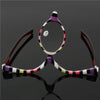 Makeup Presbyopic Glasses Multicolored Rotatable Magnifying Glass Single Piece Reading Glass, Degree: +200