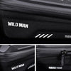 WILD MAN XS2 1L EVA Hard Shell Cycling Rainproof Bicycle Bag(Black Red)