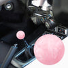 Car Modified Marble Star Gear Head Shifter Cover with Adapter (Pink)