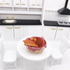 3 PCS 1:12 Mini Dollhouse Furniture Kitchen Supplies Micro-food Play Bread Box Basket