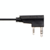RETEVIS TCK01 Kenwood 2 Pin to 3.5mm Female Mobile Phone Audio Earphone Transfer?Cable for RT21/RT22/RT24/RT7/RT27/H777