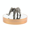 25cm Adjustable Speed Electric Rotating Display Stand Video Shooting Props Turntable(Golden Mirror)