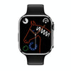 WS8 Plus 2.0 inch IPS Full Touch Screen Smart Watch, IP68 Waterproof Support Heart Rate & Blood Oxygen Monitoring / Sports Modes(Brilliant Black)