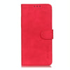 For Alcatel 1B 2020 /Alcatel 1A 2020 Retro Texture PU + TPU Horizontal Flip Leather Case with Holder & Card Slots & Wallet(Red)