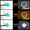 2 PCS 7 inch IP68 Waterproof 6500K 75W CREE LED Headlight Hi/Lo Beam Driving Lamp for Jeep Wrangler JK TJ LJ