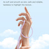TOTU BL-017 Skin Sense Series USB to 8 Pin Silicone Data Cable, Length:1m(Blue)