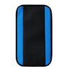 32x19cm PU Carbon Fiber Leather Central Armrest Box Cover Anti-slip Pad(Blue)