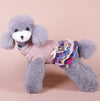 Small Dog Woollen Skirt, XL, Light Coffee - Winter Pet Clothes