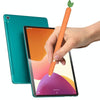 For Samsung Galaxy Tab S7 SM-870 / SM-T875 Fruit and Vegetable Shape Stylus Silicone Protective Case(Small Pineapple)