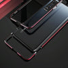 For Vivo X50 & X50 Pro Aluminum Alloy Shockproof Protective Bumper Frame(Black Silver)