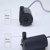 Mini Submersible Water Pump 5V 3m Lift 2-3L/min - White