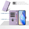 For Samsung Galaxy A26 Honeycomb Embossing RFID Leather Phone Case(Light Purple)
