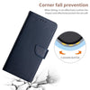 For Asus Zenfone 8 ZS590KS Genuine Leather Fingerprint-proof Flip Phone Case(Blue)