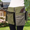 Garden Canvas Tool Belt Waist Bag, Length:125cm(Green)
