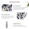 S925 Sterling Silver Heart-shaped Tree Of Life Beads DIY Bracelet Necklace Accessories