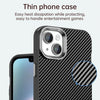 For iPhone 13 Carbon Fiber Series IMD Phone Case(Black)